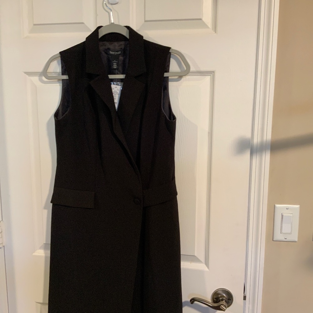 Tuxedo style dress
